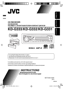 Handleiding JVC KD-G332 Autoradio