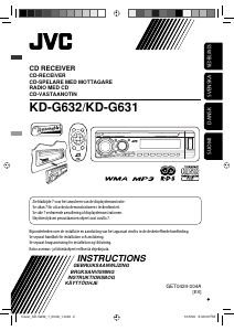 Brugsanvisning JVC KD-G632 Bilradio