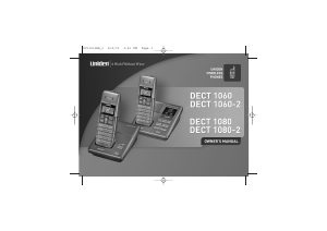 Handleiding Uniden DECT 1060-2 Draadloze telefoon