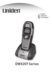 Handleiding Uniden DWX 207 Draadloze telefoon