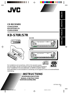 Handleiding JVC KD-S7R Autoradio