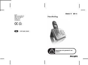 Handleiding Philips DECT 214 Draadloze telefoon