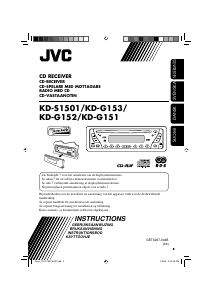 Brugsanvisning JVC KD-S1501 Bilradio