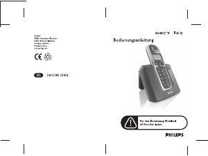 Bedienungsanleitung Philips DECT I22 Schnurlose telefon