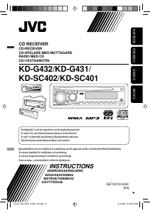 Handleiding JVC KD-SC402 Autoradio