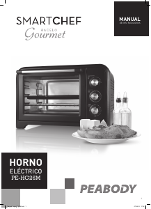 Manual de uso Peabody PE-HG26M Horno