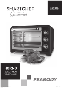 Manual de uso Peabody PE-HG42ML Horno