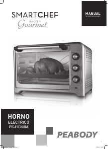 Manual de uso Peabody PE-HG60M Horno