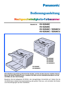 Bedienungsanleitung Panasonic KV-S2028C Scanner