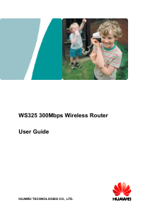 Handleiding Huawei WS325 Router