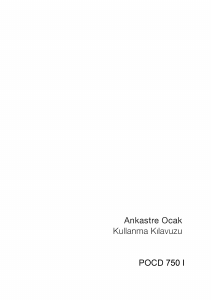 Kullanım kılavuzu Leisure POCD 750 I Ocak