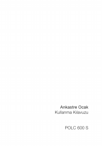 Kullanım kılavuzu Leisure POLC 600 S Ocak