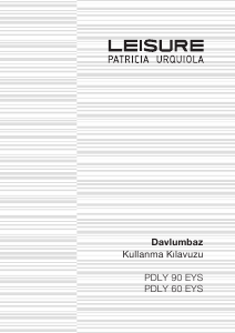 Kullanım kılavuzu Leisure PDLY 60 EYS Davlumbaz