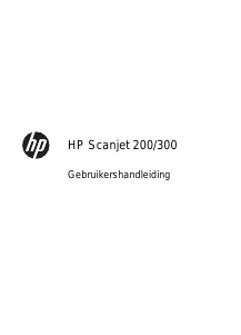 Handleiding HP Scanjet 300 Scanner