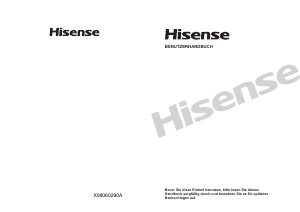 Bedienungsanleitung Hisense WFHV6012 Waschmaschine