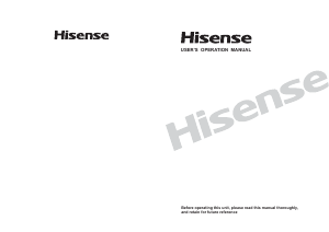 Bruksanvisning Hisense WFU6012WE Slim Tvättmaskin