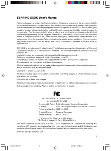 Bruksanvisning Fujitsu Esprimo D5200 Stationär dator