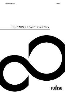 Bruksanvisning Fujitsu Esprimo E520 Stationär dator