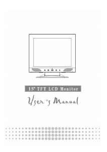 Manual DGM L-1517 LCD Monitor