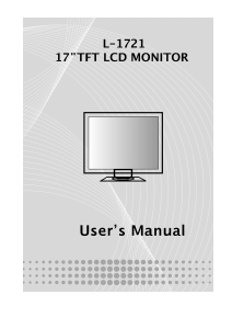 Handleiding DGM L-1721 LCD monitor