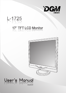 Manual DGM L-1725 LCD Monitor