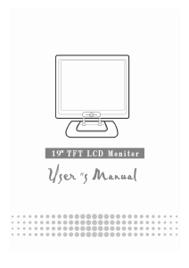 Manual DGM L-1916 LCD Monitor