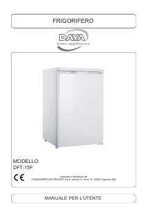Manuale DAYA DFT-15F Frigorifero