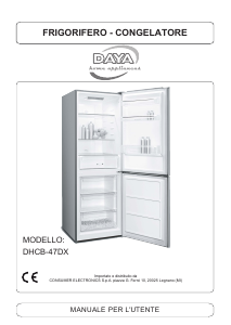 Manuale DAYA DHCB-47DX Frigorifero-congelatore