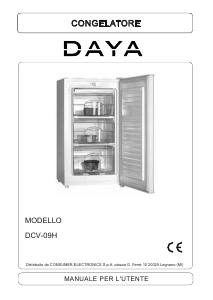 Manuale DAYA DCV-90H Congelatore