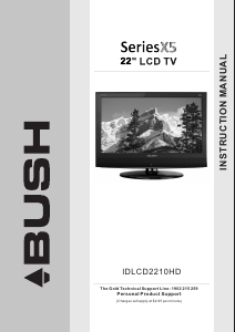 Handleiding Bush IDLCD2210HD LCD televisie