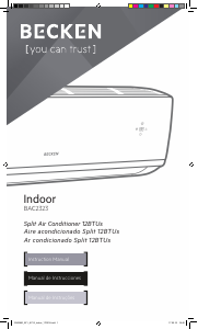 Handleiding Becken BAC2323 Airconditioner