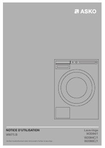 Mode d’emploi Asko W2086C/1 Lave-linge