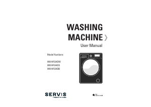 Manual Servis W814FGHDB Washing Machine