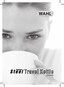 Bruksanvisning Wahl ZX643 Vattenkokare