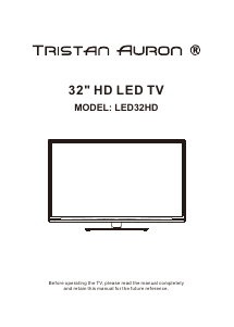 Handleiding Tristan Auron LED32HD LED televisie