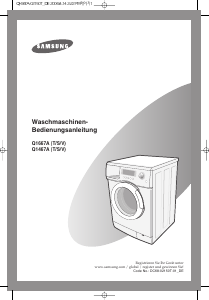 Bedienungsanleitung Samsung Q1467AV Waschmaschine