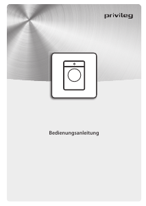 Bedienungsanleitung Privileg PWF X 863 Waschmaschine