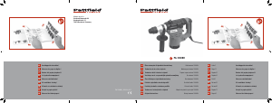 Bruksanvisning Pattfield PA-1200BH Borrhammare