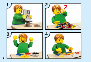Manual Lego set 41616 Brickheadz Hermione Granger