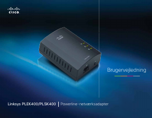 Handleiding Linksys PLSK400 Powerline adapter