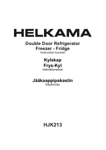 Bruksanvisning Helkama HJK213 Kyl-frys