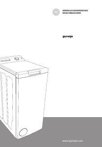 Bedienungsanleitung Gorenje WT72122 Waschmaschine