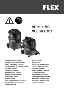 Manual Flex VCE 26 L MC Aspirator