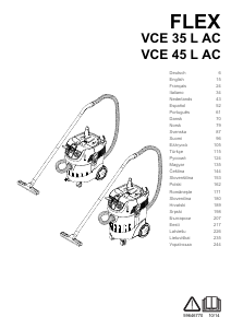 Brugsanvisning Flex VCE 35 L AC Støvsuger