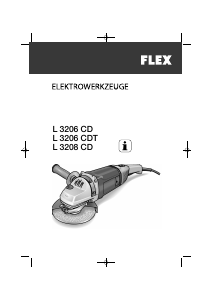 Handleiding Flex L 3206 CDT Haakse slijpmachine