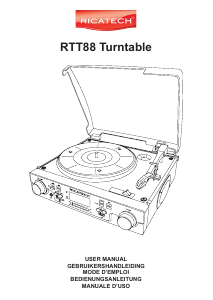 Mode d’emploi Ricatech RTT88 Platine