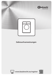Bedienungsanleitung Bauknecht FWM 8F4 Waschmaschine