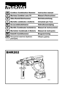 Manual Makita BHR202 Martelo perfurador