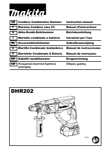 Mode d’emploi Makita DHR202 Perforateur