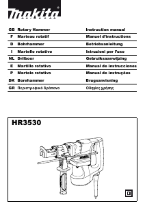 Mode d’emploi Makita HR3530 Perforateur